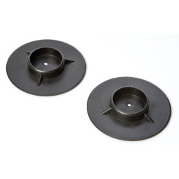 Set Bo-Camp Tent base - Large 10 cm schwarz
