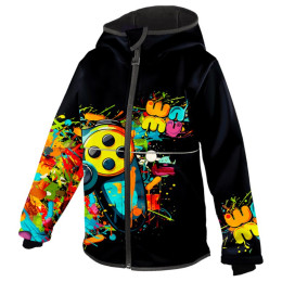 Kinderjacke WAMU Game On schwarz