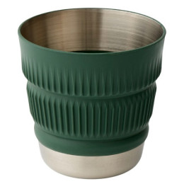 Falttasse Sea to Summit Detour Stainless Steel Collapsible Mug grün Laurel Wreath Green