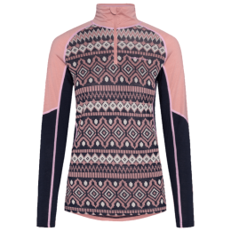 Damen Funktions-Sweatshirt Kari Traa Malia Hz rosa lotus