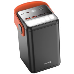 Powerbank Swissten Power Line 60000 mAh 65W schwarz Black