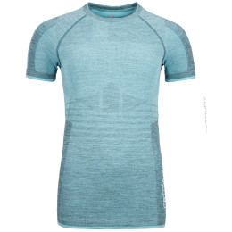 Damen-Funktionsshirt Ortovox 230 Competition Short Sleeve W blau ice waterfall