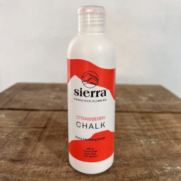 Flüssigmagnesium SIERRA Climbing Liquid Chalk rot flavor strawberry