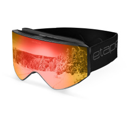Skibrille Etape Ultra mattschwarz černá mat/revo