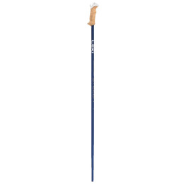 Skistöcke Leki Stella S dunkelblau midnightblue dark metallic-white-whitegold