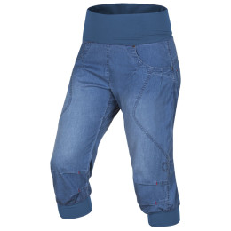 Damenshorts Ocún Noya shorts jeans blau MiddleBlue