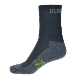 Socken Elbrus Diran schwarz Black/DarkGrey/AppleGreen