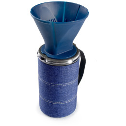 French Press GSI Outdoors Javadrip 887 ml blau Blue