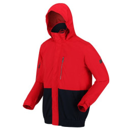 Herrenjacke Regatta Feelding rot/schwarz TrueRed/Navy