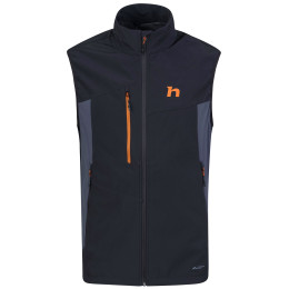 Herrenweste Hannah Carsten Vest dunkelgrau anthracite/india ink