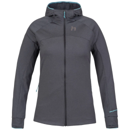 Damen Funktions-Sweatshirt Hannah Eli Hoody 2023 grau anthracite mel