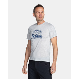 Herren-T-Shirt Kilpi Garove hellgrau light grey