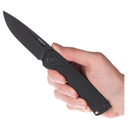Klappmesser Acta non verba Z200BB-DLC black, G10 Black schwarz black