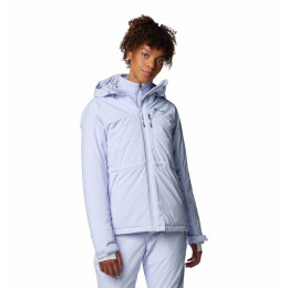 Damen-Winterjacke Columbia Powdered Peak™ Insulated Jacket hellblau Snowdrift