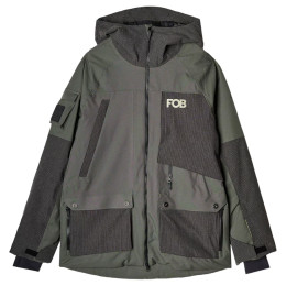 Herren-Winterjacke 4F Technical Jacket M511 grün/grau KHAKI