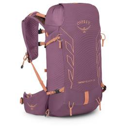 Damen Wanderrucksack Osprey Tempest Velocity 20 lila pashmina/melon