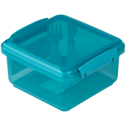 Snack-Box Sistema OBP To Go Lunchbox mit Besteck 1,2 l grün