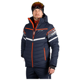 Herren Skijacke Northfinder Yarognev blau/orange 673navyorange