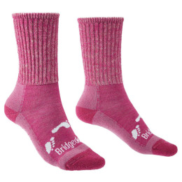 Kindersocken Bridgedale Junior Comfort Boot rosa 305 Pink