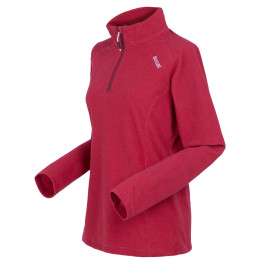 Damen-Sweatshirt Regatta Womens Montes rosa-pflaumenfarbe-rosa DpPnk/HotPnk