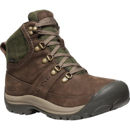 Damen Winterschuhe Keen Kaci III Winter Mid Wp Women grün/braun dark earth/green plaid