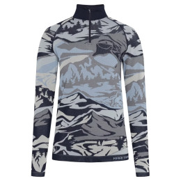Damen Funktions-Sweatshirt Kari Traa Mille Hz blau Royal
