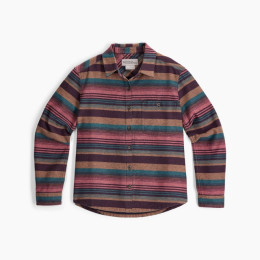 Damenhemd Royal Robins Clouds Rest Hemp L/S dunkelblau Huckleberry Alder Str