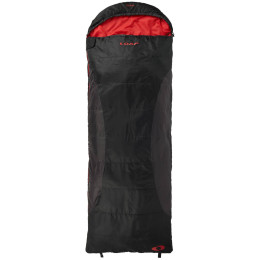 Deckenschlafsack Loap Saipal schwarz/rot Black