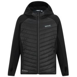 Kinderjacke Regatta Junior Andreson Hybrid Black/Sealgr schwarz/grau Black/Sealgr