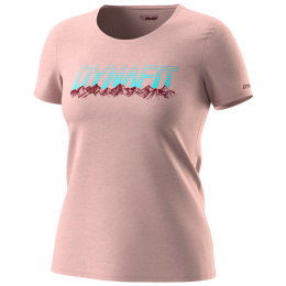 Damen-T-Shirt Dynafit Graphic Co W S/S Tee beige pale rose/RANGE