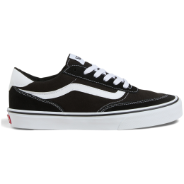 Herrenschuhe Vans Brooklyn Ls schwarz/weiß Suede/Canvas Black/White