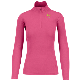 Damen-Sweatshirt Karpos Pizzocco W Half Zip rosa Fandango Pink
