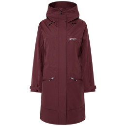 Damen-Softshellmantel Didriksons Ilma Wns Parka 8 weinfarbe Old rust