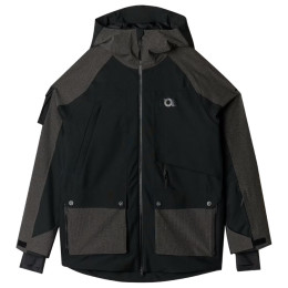 Herren-Winterjacke 4F Technical Jacket M511 schwarz/grau DEEP BLACK