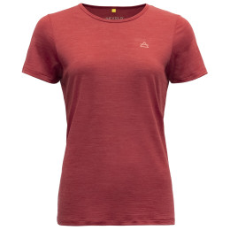 Damen-Funktionsshirt Devold Valldal Merino 130 Tee Wmn rot Beauty