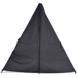 Regenabdeckung Hamaka.eu Hangout Pod - auf einem Ständer schwarz black