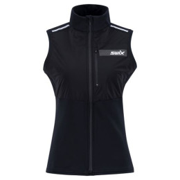 Damenweste Swix Focus Warm schwarz Black