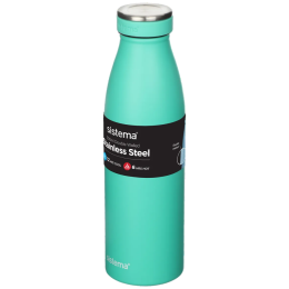 Thermokanne Sistema Stainless Steel 500 ml hellgrün