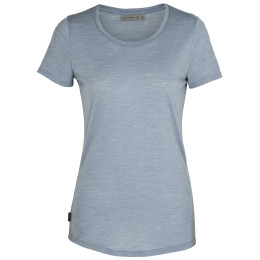 Damen-T-Shirt Icebreaker W Sphere SS Low Crewe grau GravelHeather
