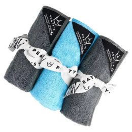Reinigungstuch Peaty´s Bamboo Bicycle Cleaning Cloths blau/grau