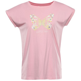Damen-T-Shirt Alpine Pro Omba 2 rosa romance rose