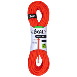 Kletterseil Beal Karma 9,8 mm (60 m) orange SolidOrange