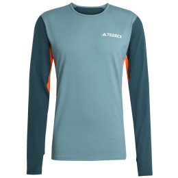 Herren-Funktionsshirt Adidas Multi Synt Ls petrolfarbe