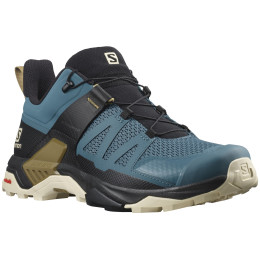 Herrenschuhe Salomon X Ultra 4 blau/schwarz Mallard Blue / Bleached Sand / Bronze Brown