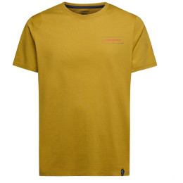 Herren-T-Shirt La Sportiva Mantra T-Shirt M gelb Savana/Mountain Red