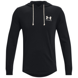 Herren-Sweatshirt Under Armour Rival Terry LC HD schwarz Black / / Onyx White