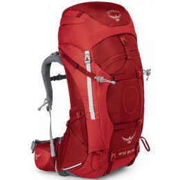 Damenrucksack Osprey Ariel AG 65 rot PicanteRed