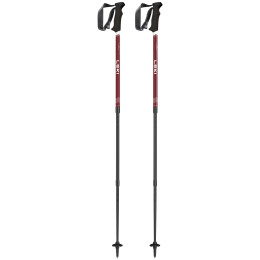 Trekkingstöcke Leki Trail Lite 100-135 cm rot tamarillo-white