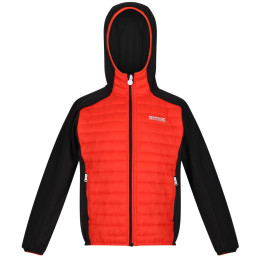 Kinderjacke Regatta Kielder Hybrid V 2021 rot/schwarz Cajunorn/Ash