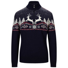 Damenpullover Dale of Norway Dale Christmas Fem Sweater dunkelblau/weiß Navy Offwhite Redrose